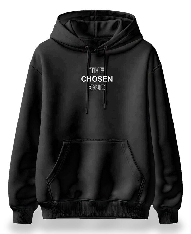 Oversized Hoodie — Black